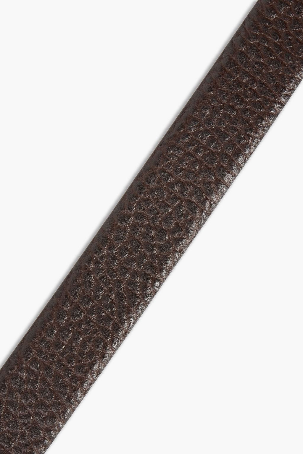 TOD'S Double T pebbled-leather belt