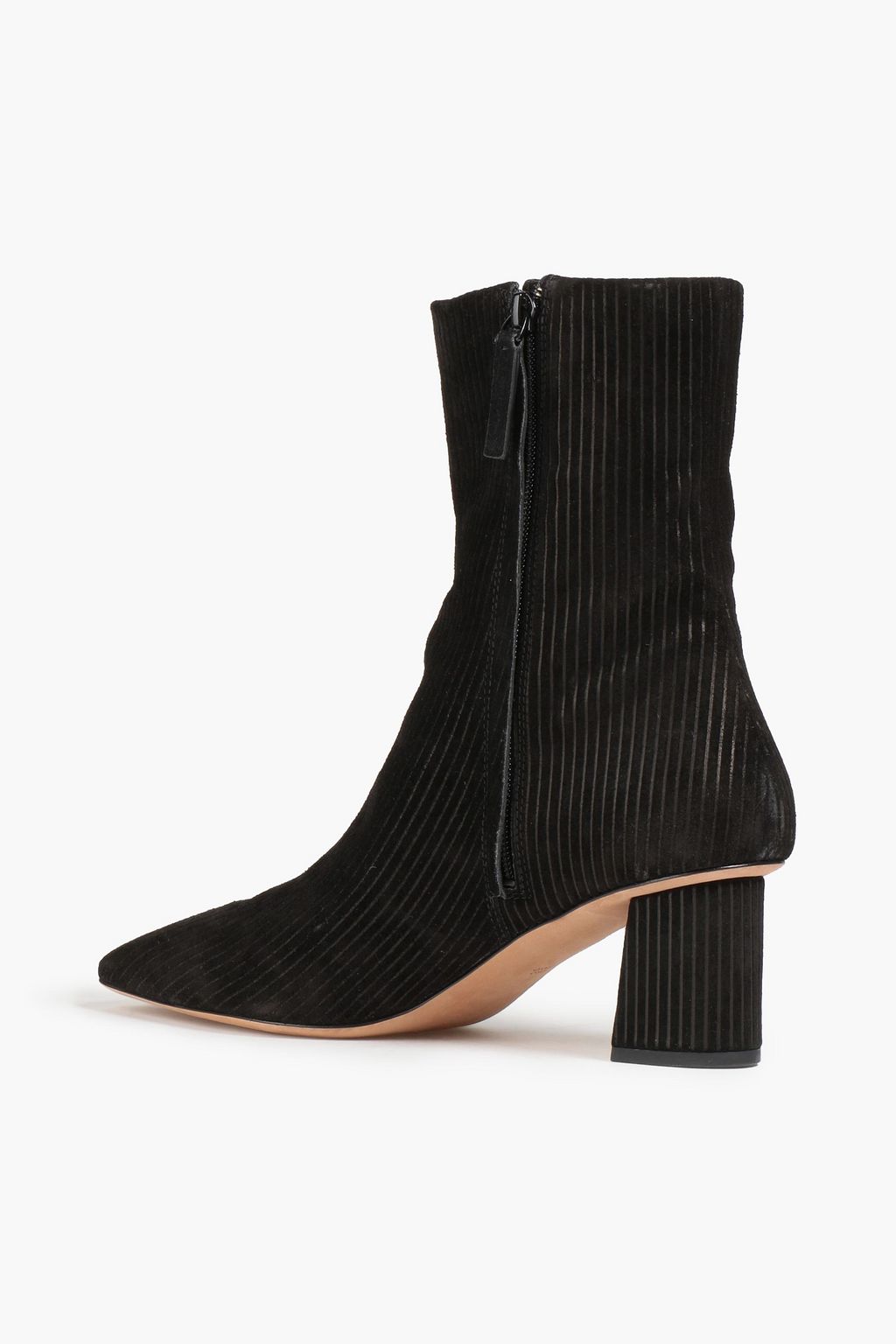 3.1 PHILLIP LIM Tess 리브 스웨이드 앵클 부츠
