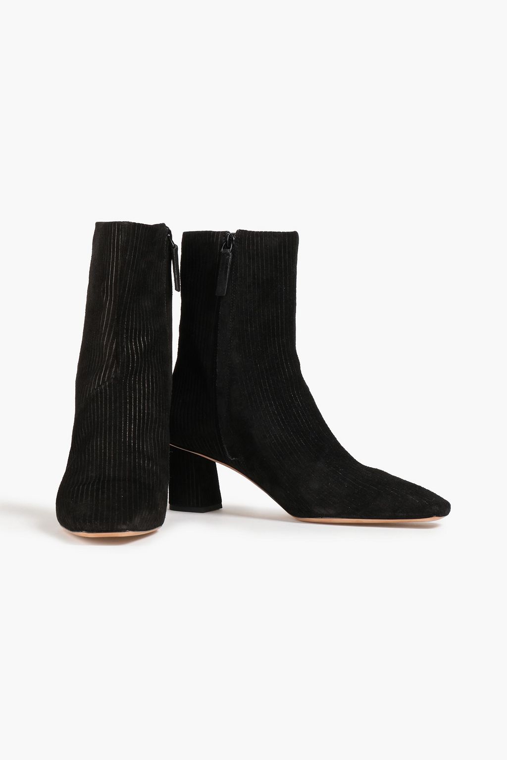 3.1 PHILLIP LIM Tess 리브 스웨이드 앵클 부츠