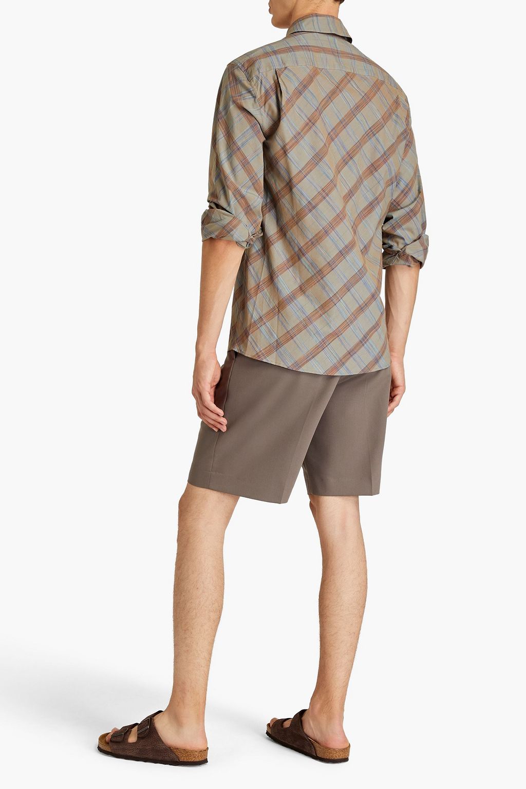 LEMAIRE Checked cotton shirt