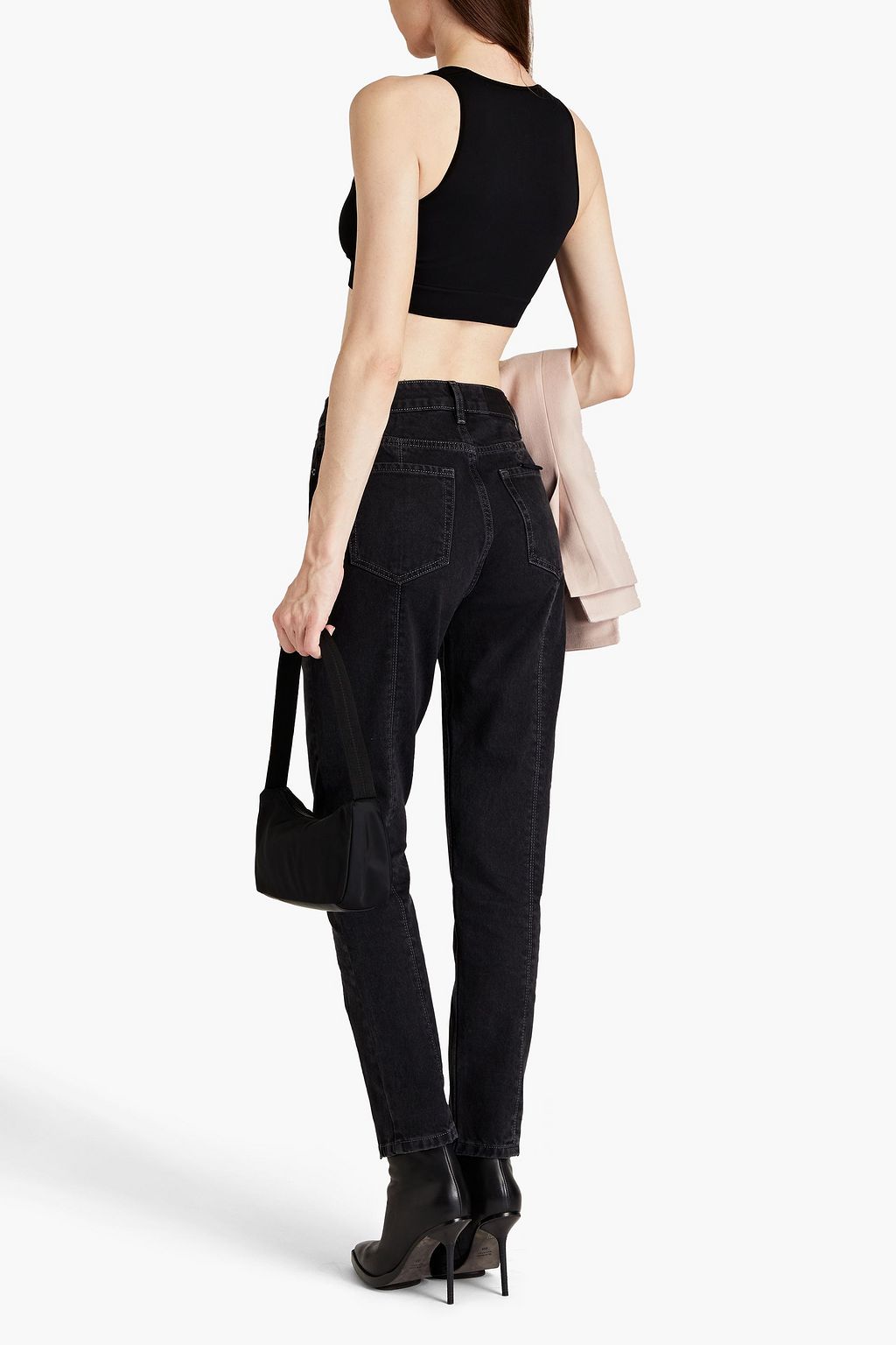 KSUBI New Wave hoch sitzende Jeans mit schmalem Bein