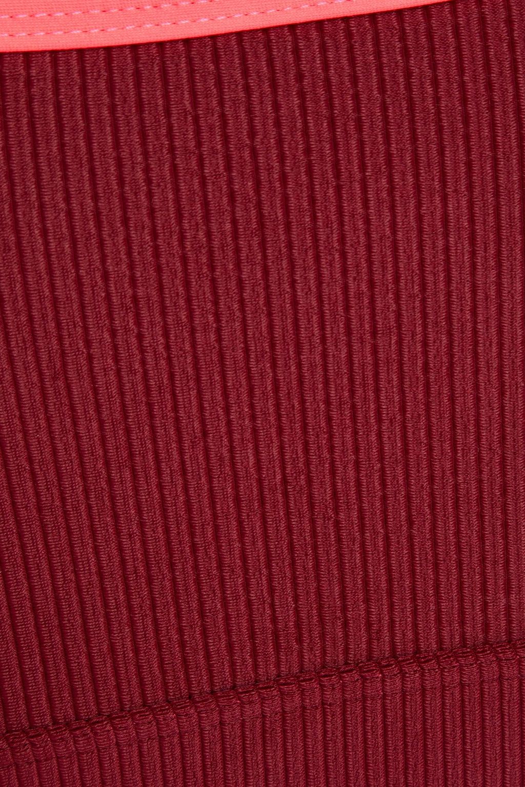 HEROINE SPORT 컷아웃 디테일 투톤 스트레치 스포츠 브라