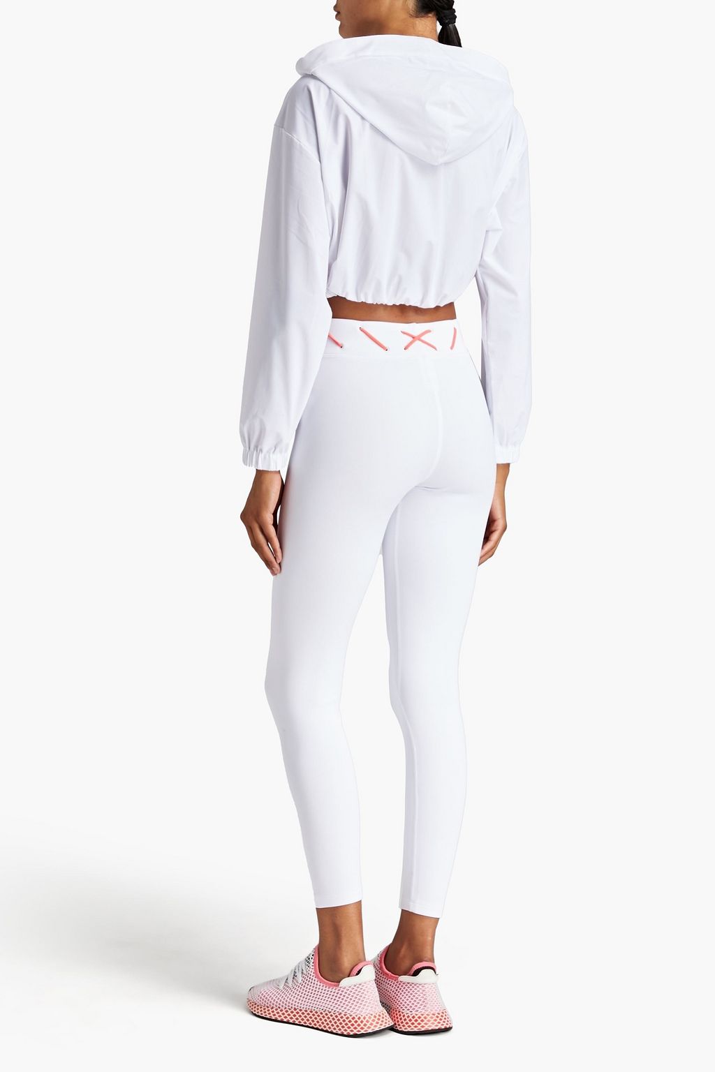HEROINE SPORT Stretch-Leggings mit Schnürung