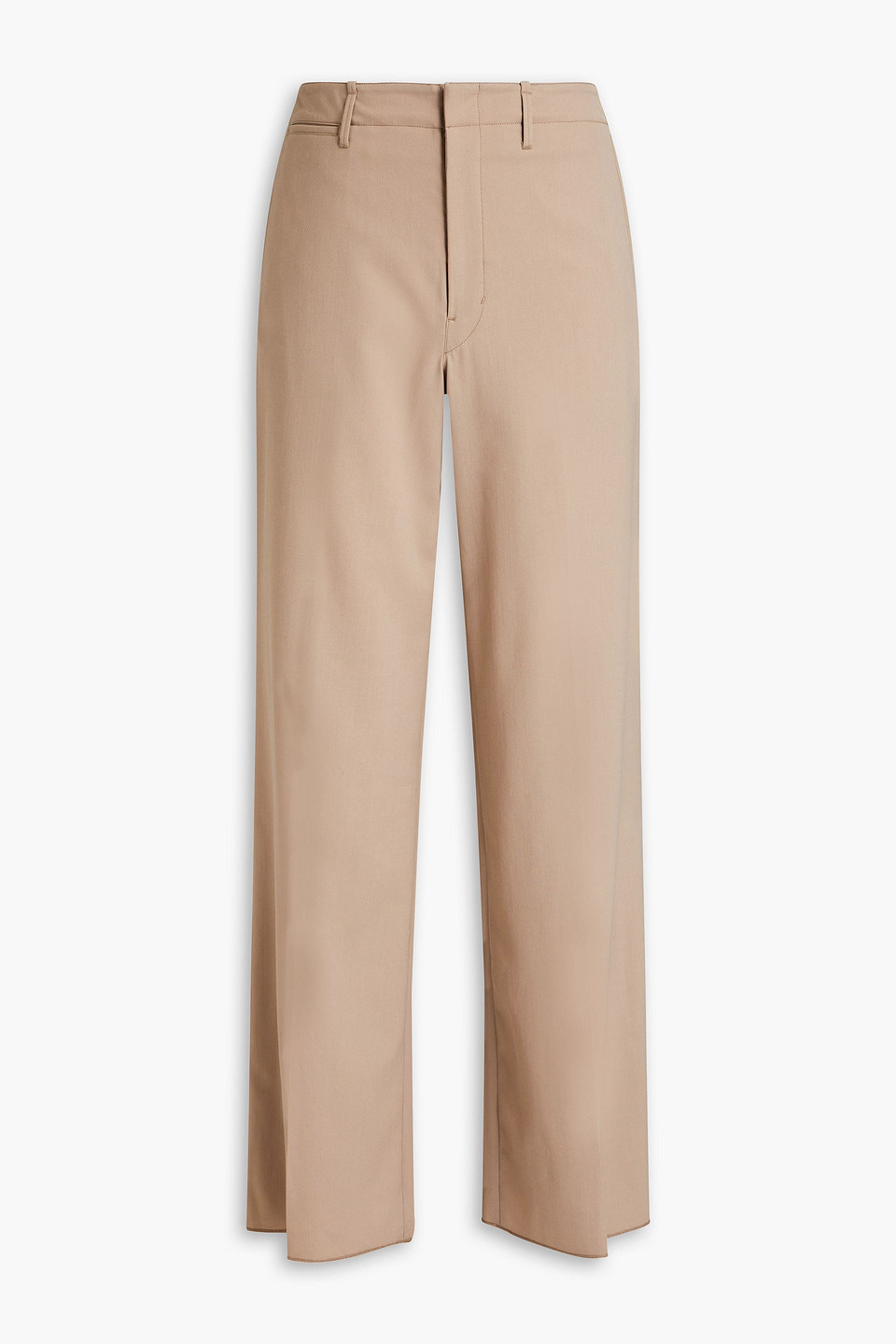 Lemaire Twill Trousers In Neutrals