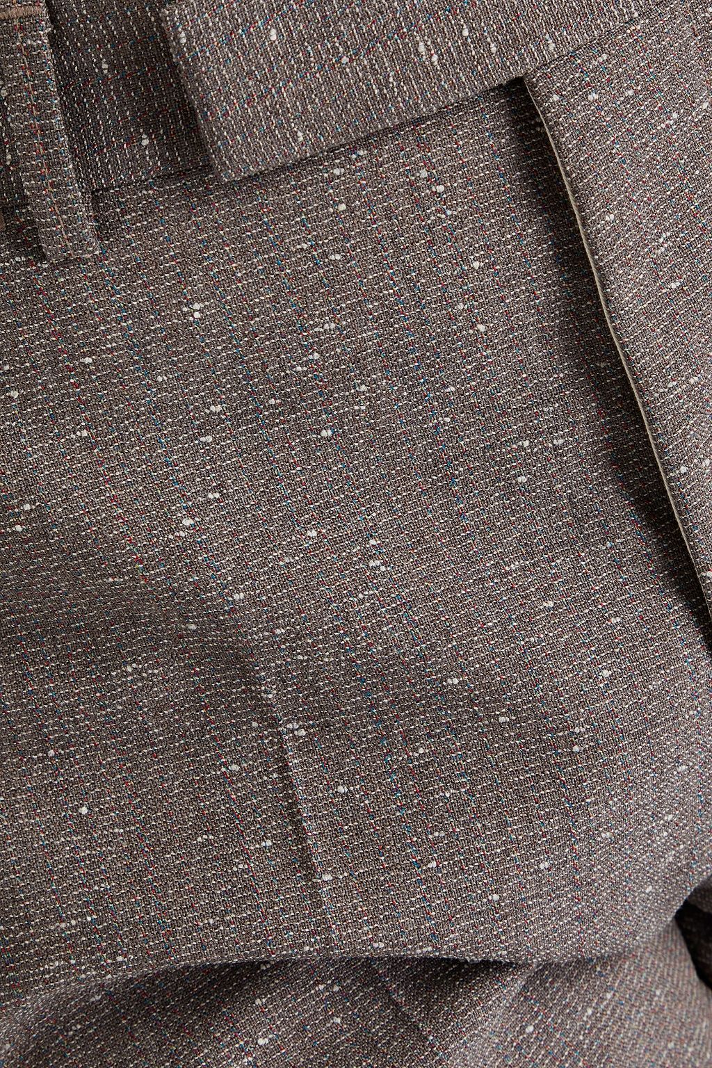 LEMAIRE Donegal wool-blend pants