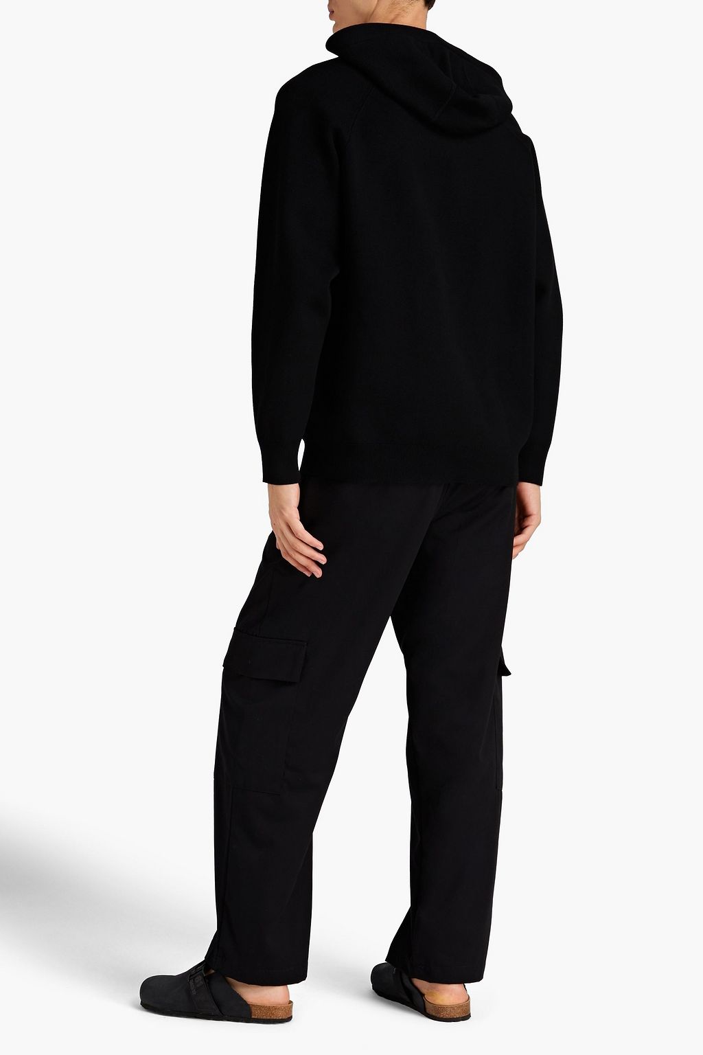 THEORY Jago knitted hoodie