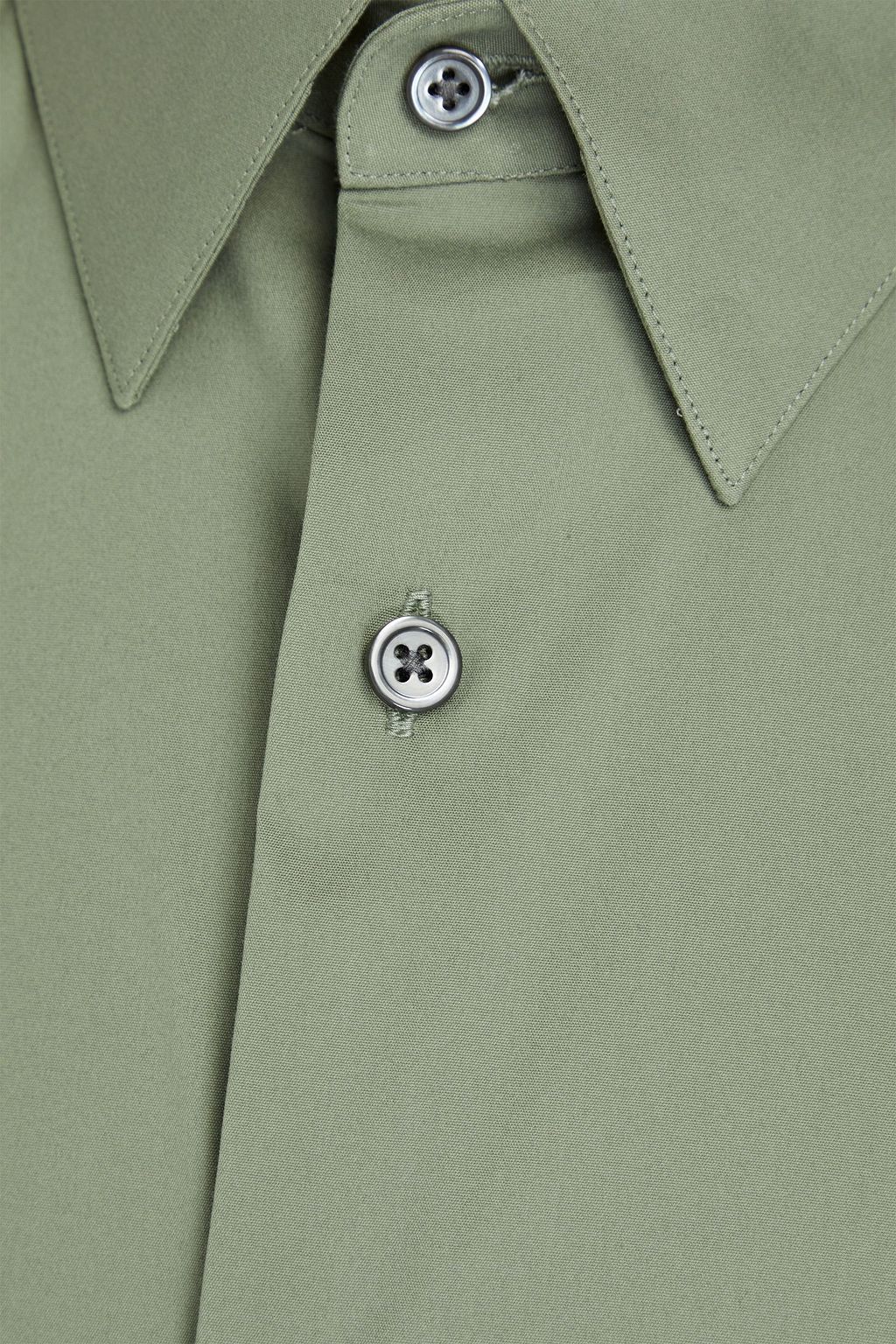 THEORY Sylvain cotton-blend shirt