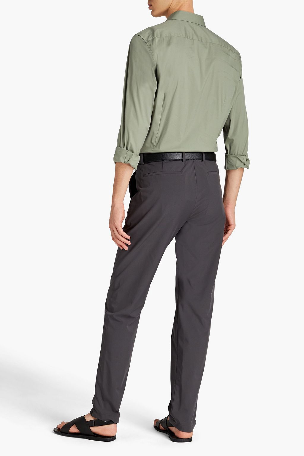 THEORY Sylvain cotton-blend shirt