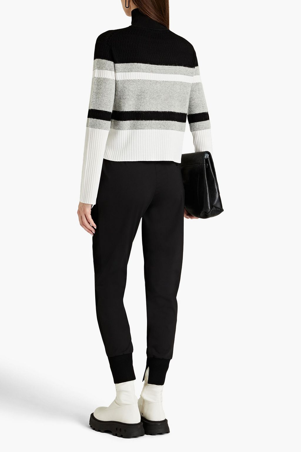 3.1 PHILLIP LIM 울 혼방 트랙 팬츠