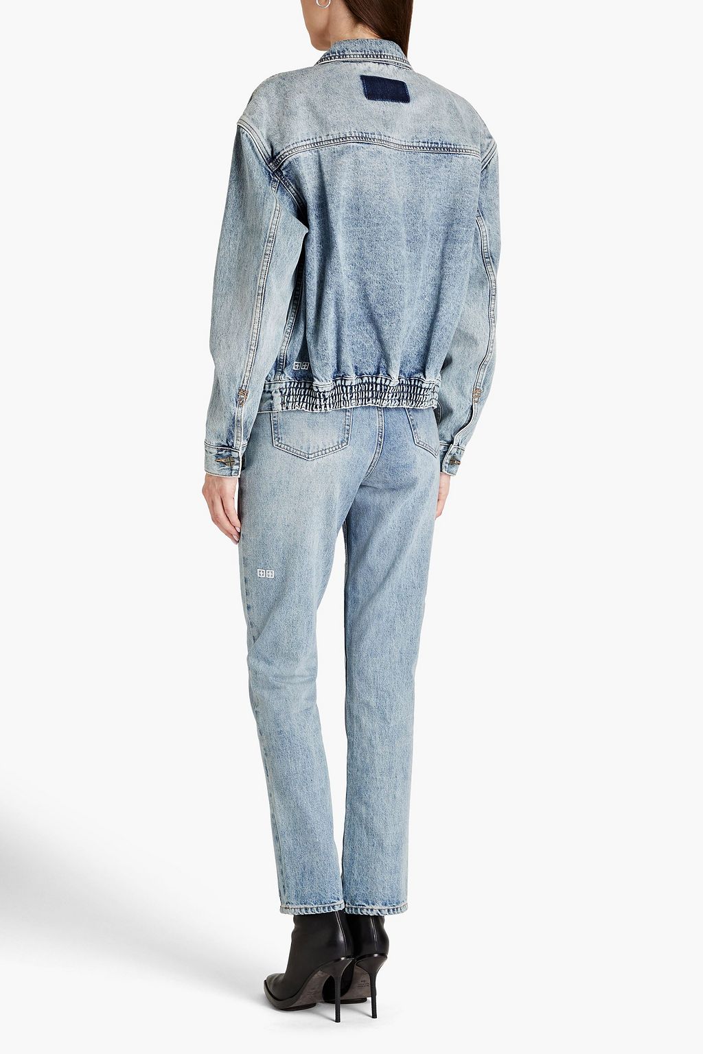 KSUBI Faded denim jacket