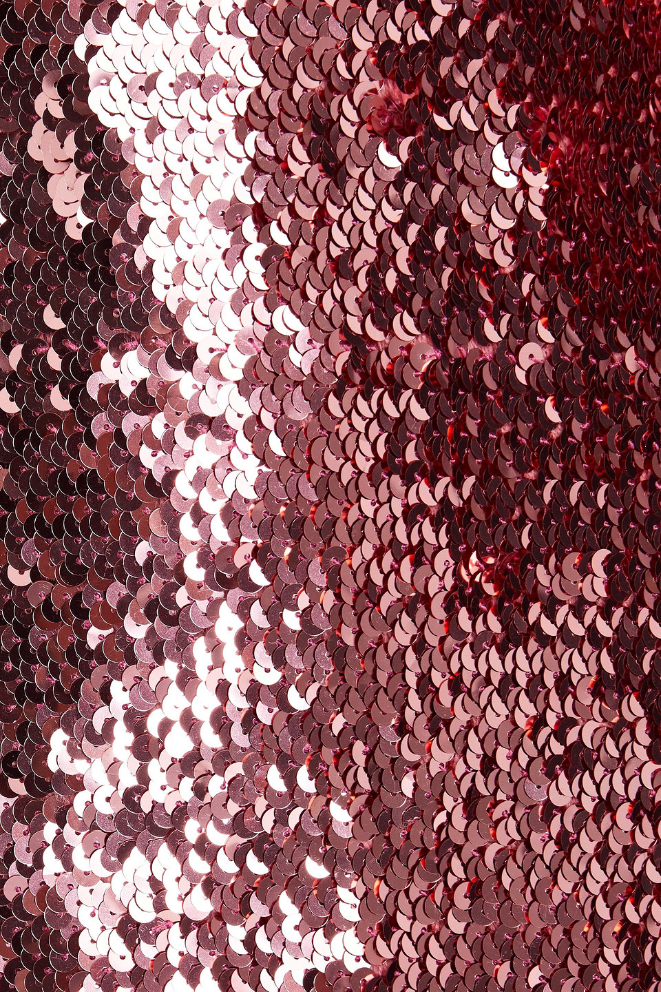 Red Valentino Sequined Stretch-knit Mini Dress In Pink