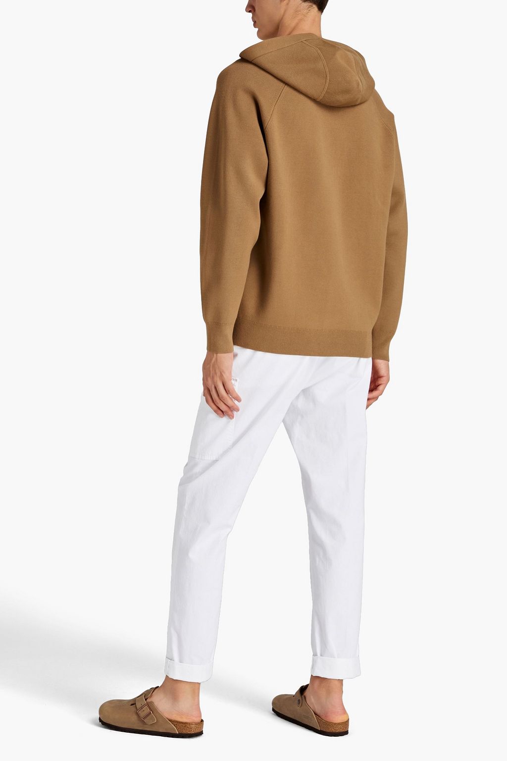 THEORY Jago knitted hoodie