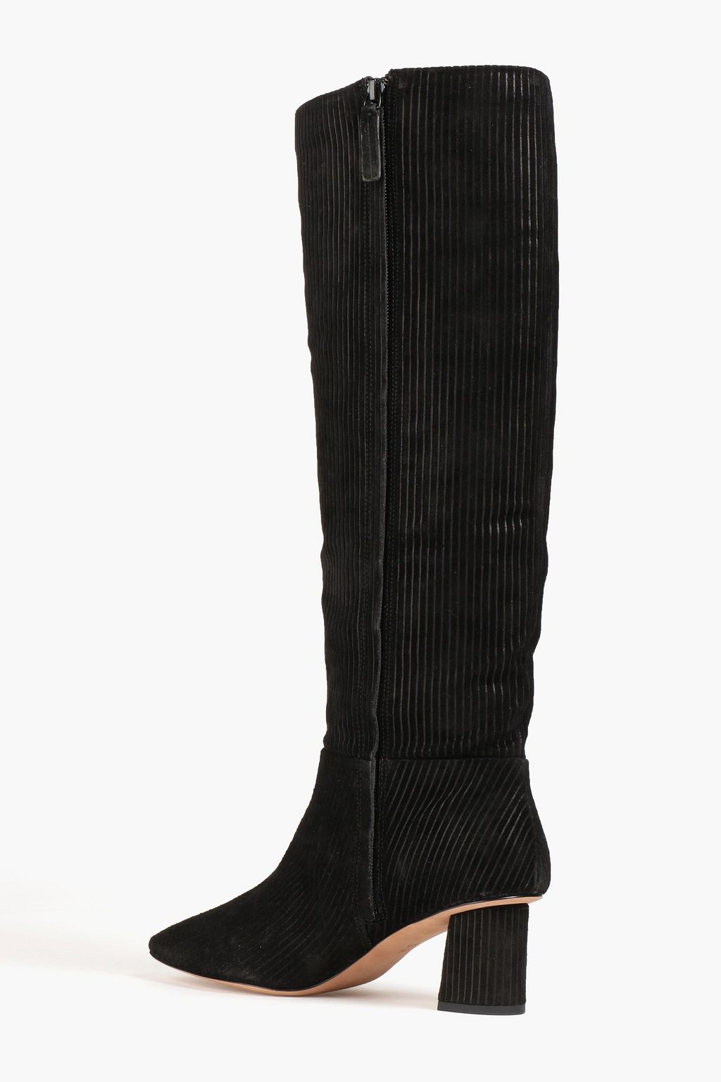 3.1 PHILLIP LIM حذاء بوت إلى الكاحل من الجلد المزيّن من مادة بولي فينيل كلوريد