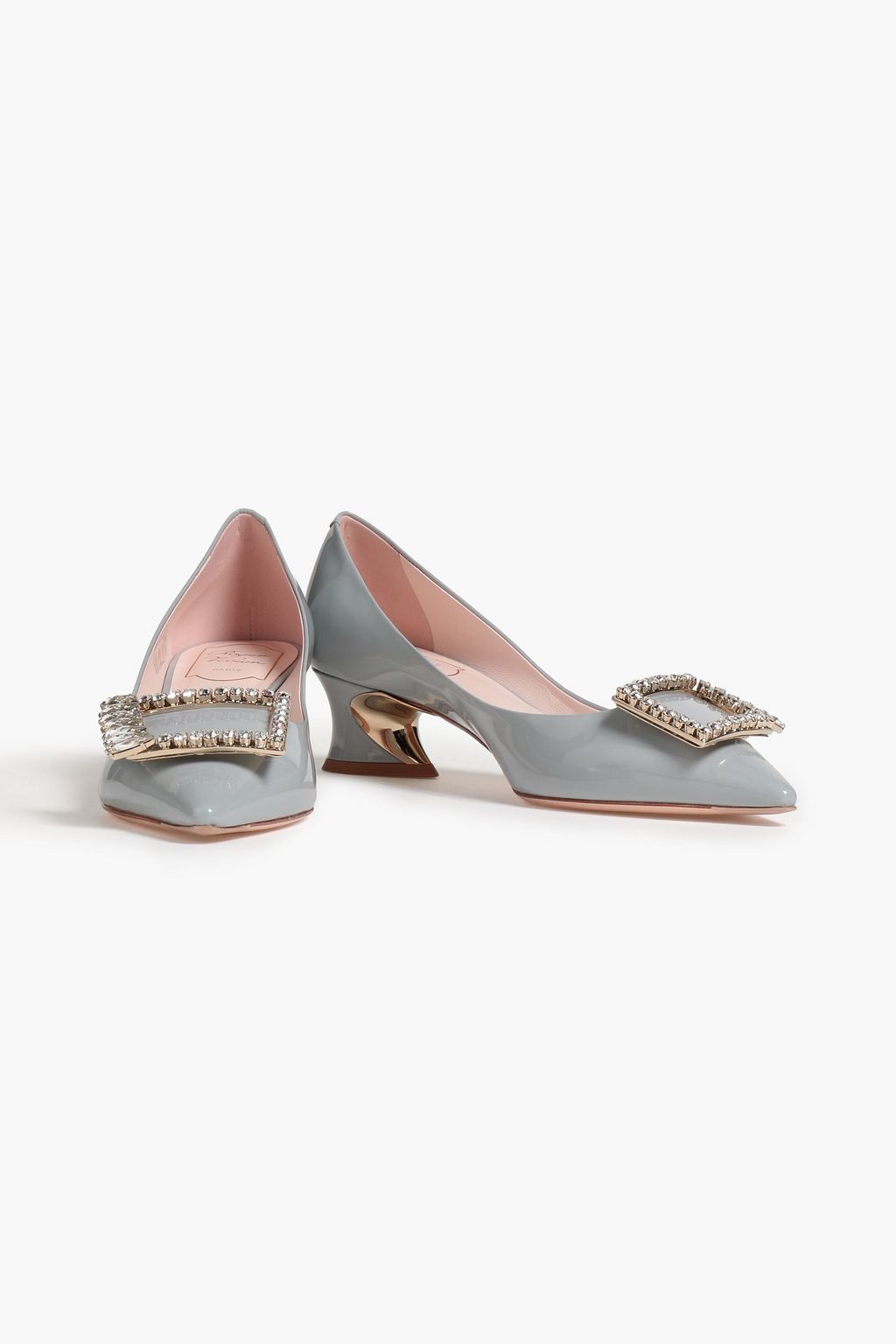 ROGER VIVIER パテントレザー パンプス