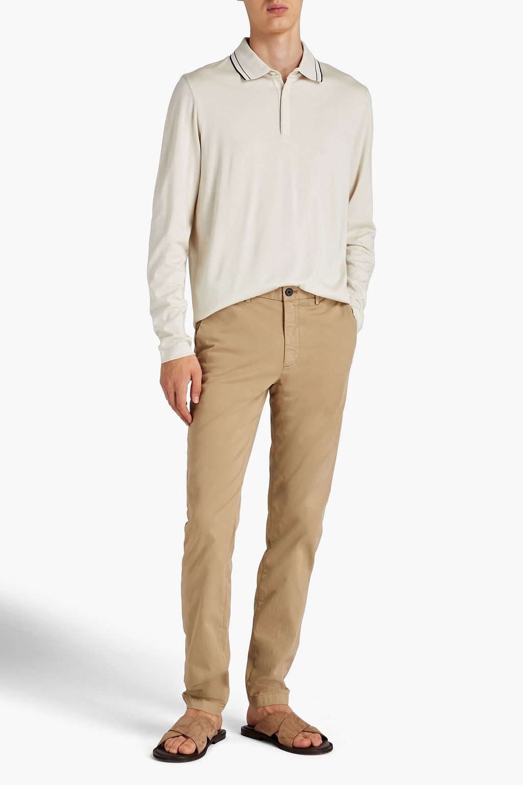 THEORY Cotton-blend twill chinos