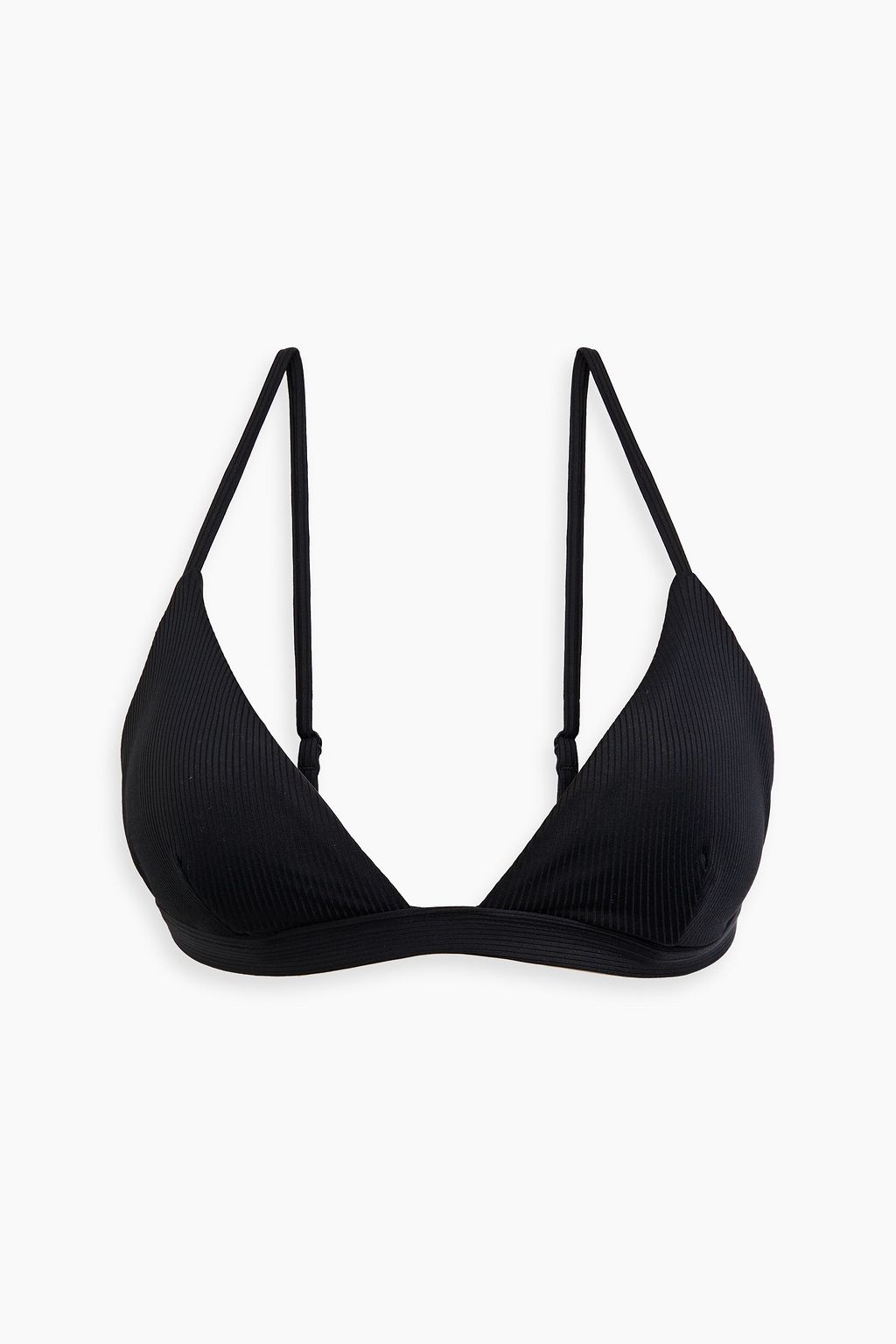 ONIA Dani ribbed triangle bikini top | THE OUTNET