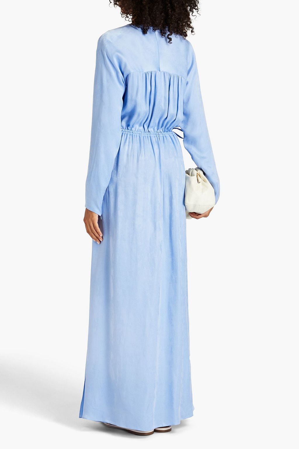 BY MALENE BIRGER 개더 디테일 자카드 맥시 드레스