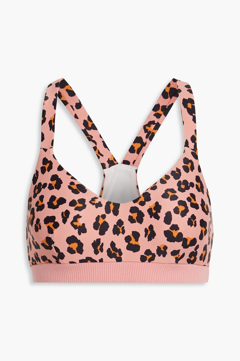 leopard print sports bra