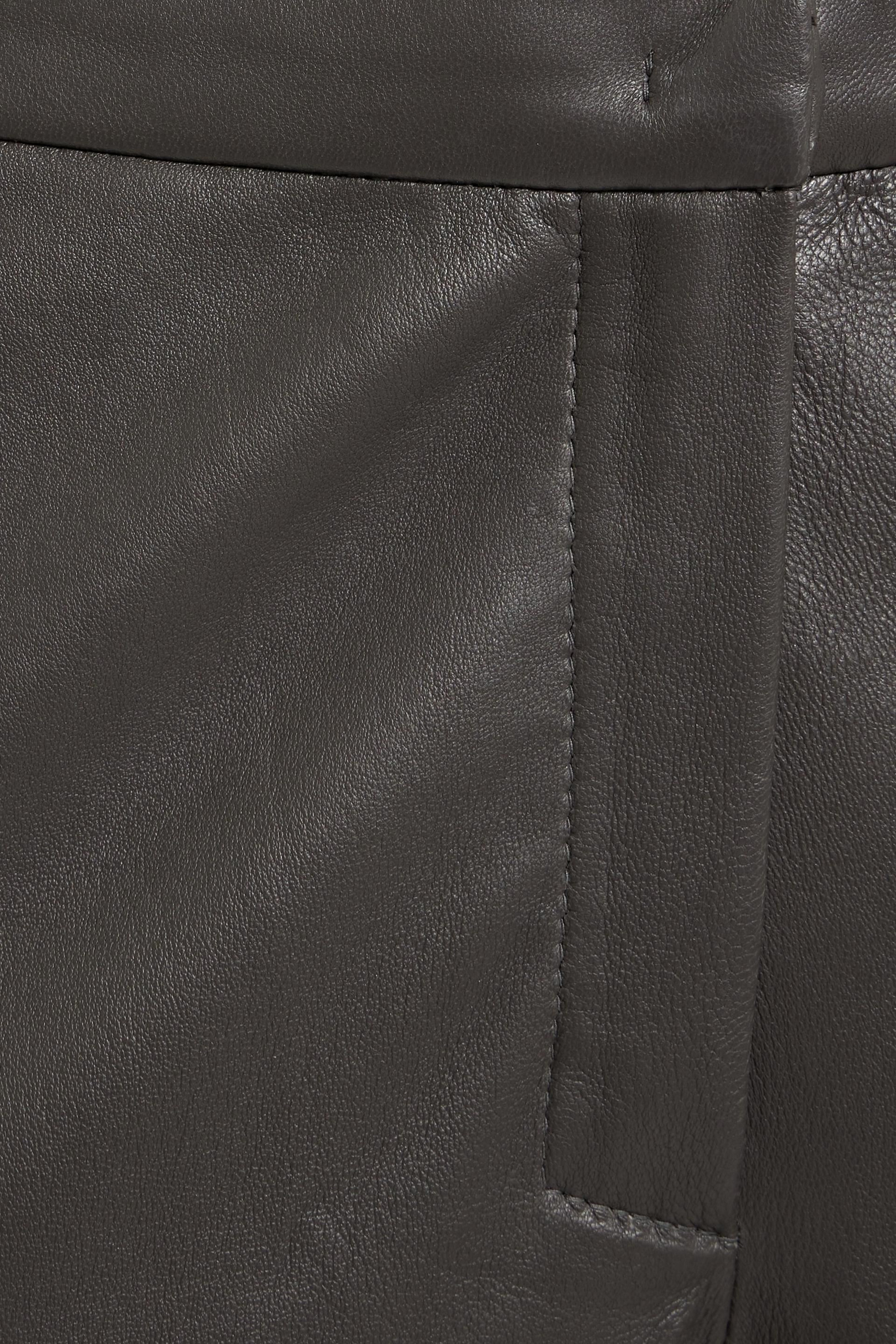 FABIANA FILIPPI Leather skinny pants