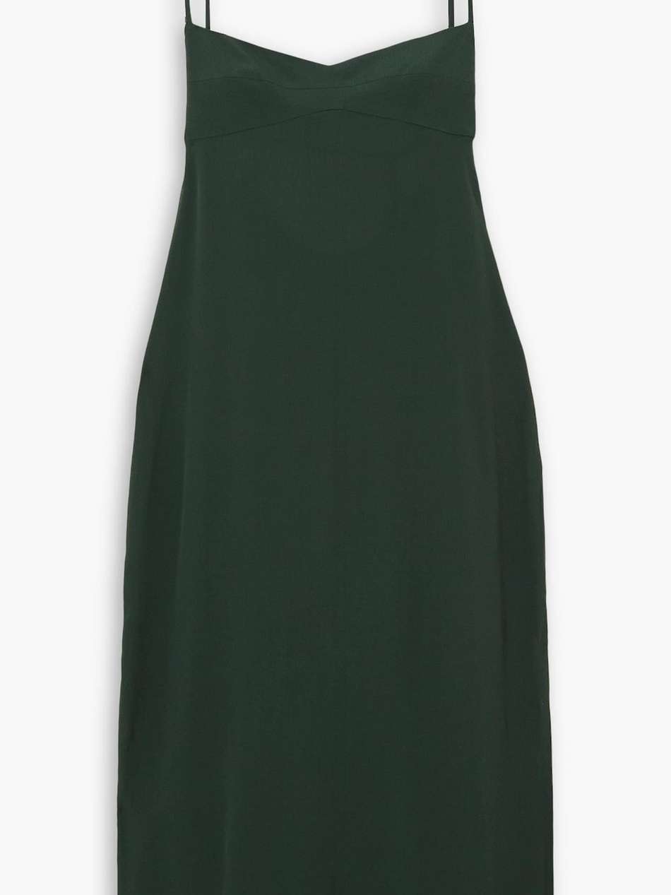 monica woven midi dress