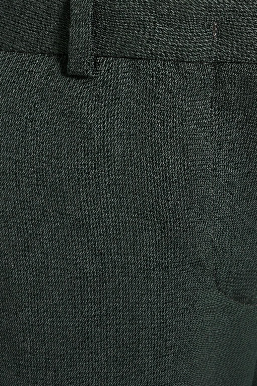 FABIANA FILIPPI Merino wool-blend twill slim-leg pants