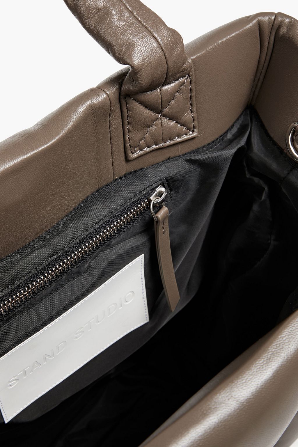 STAND STUDIO Assante quilted leather tote