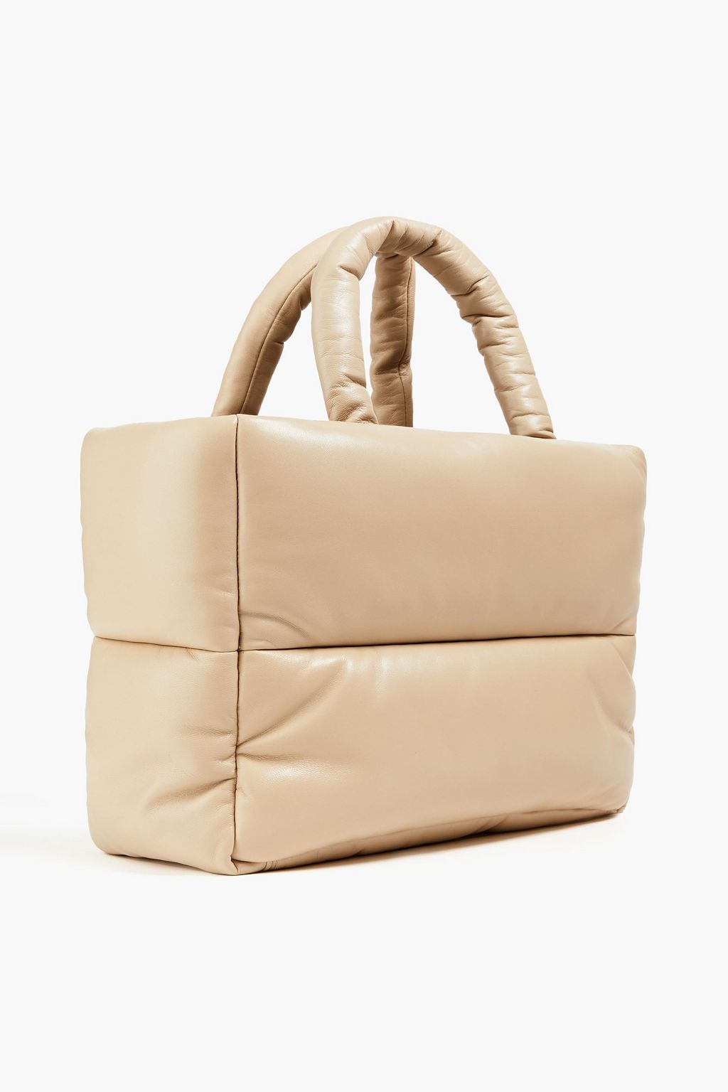 STAND STUDIO Daffy padded quilted leather tote