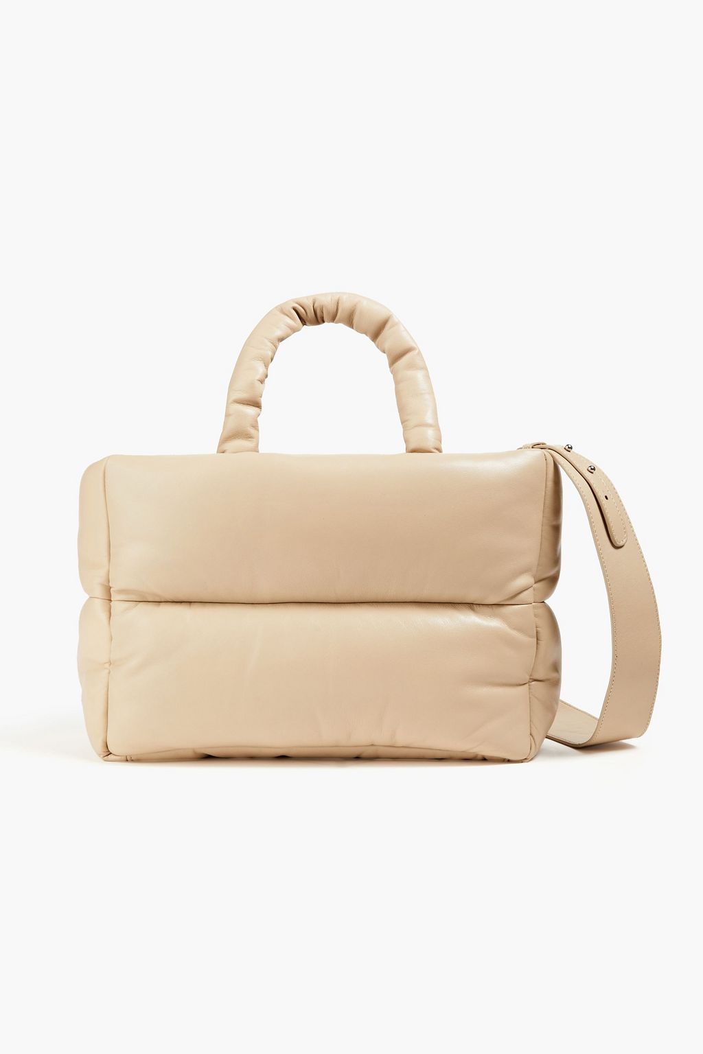 STAND STUDIO Daffy padded quilted leather tote