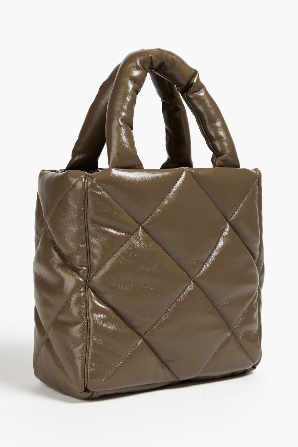 STAND STUDIO Roseanne quilted faux leather tote