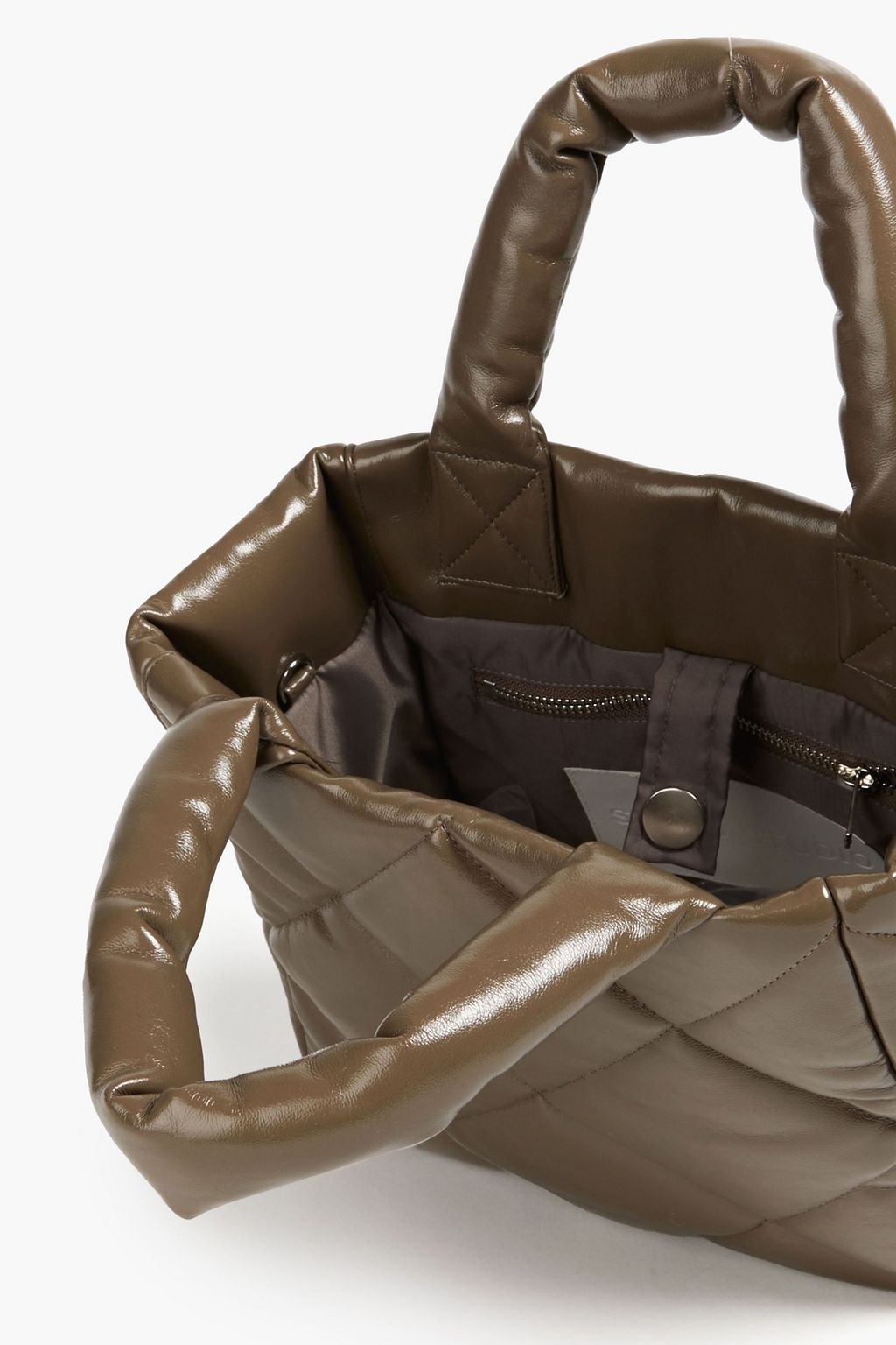 STAND STUDIO Roseanne quilted faux leather tote
