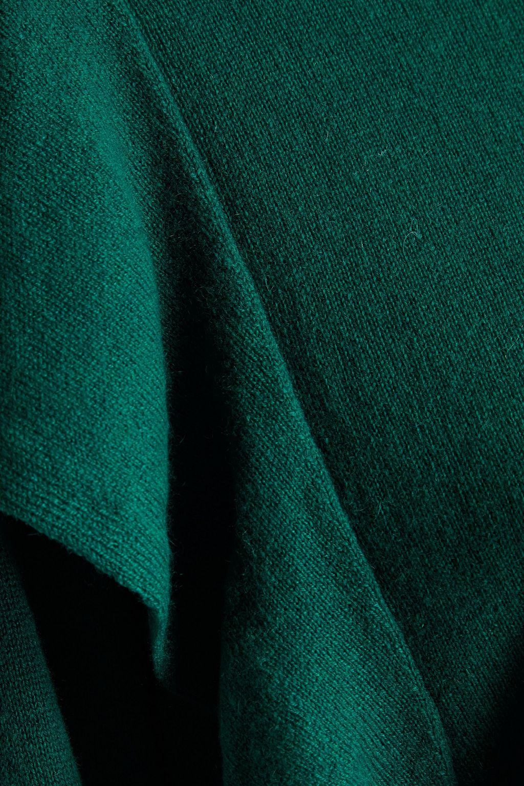 AUTUMN CASHMERE Ruffled cashmere sweater