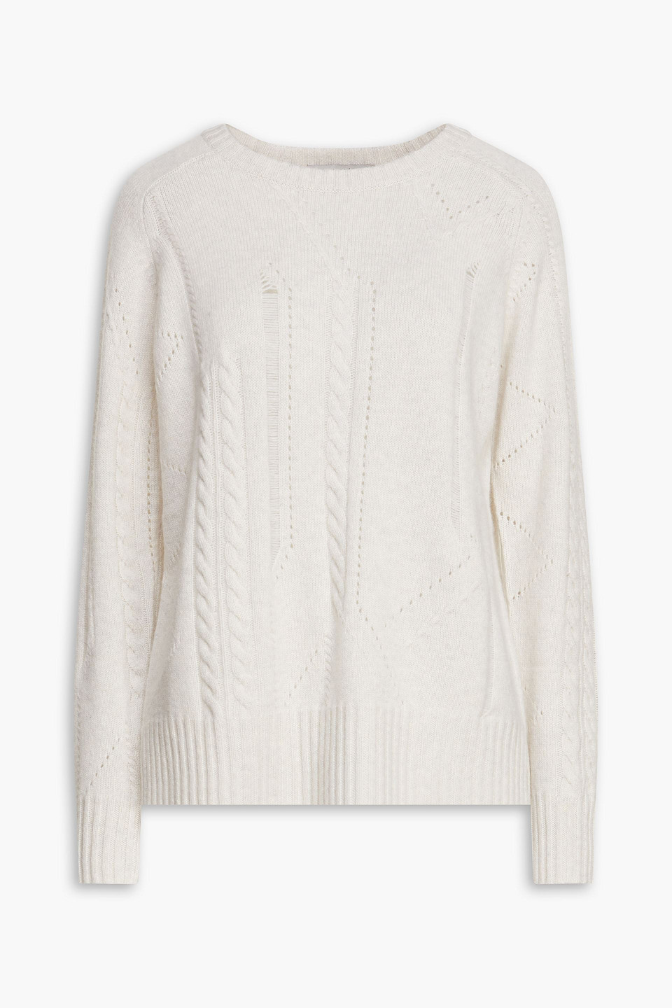 Autumn Cashmere Cable-knit cashmere sweater