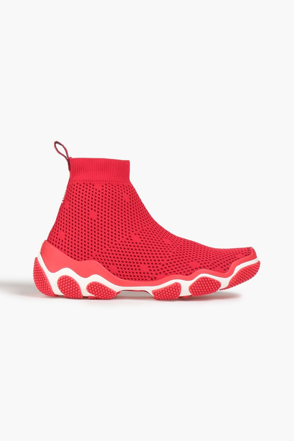 RED(V) Glam Run mesh high-top sneakers | THE OUTNET