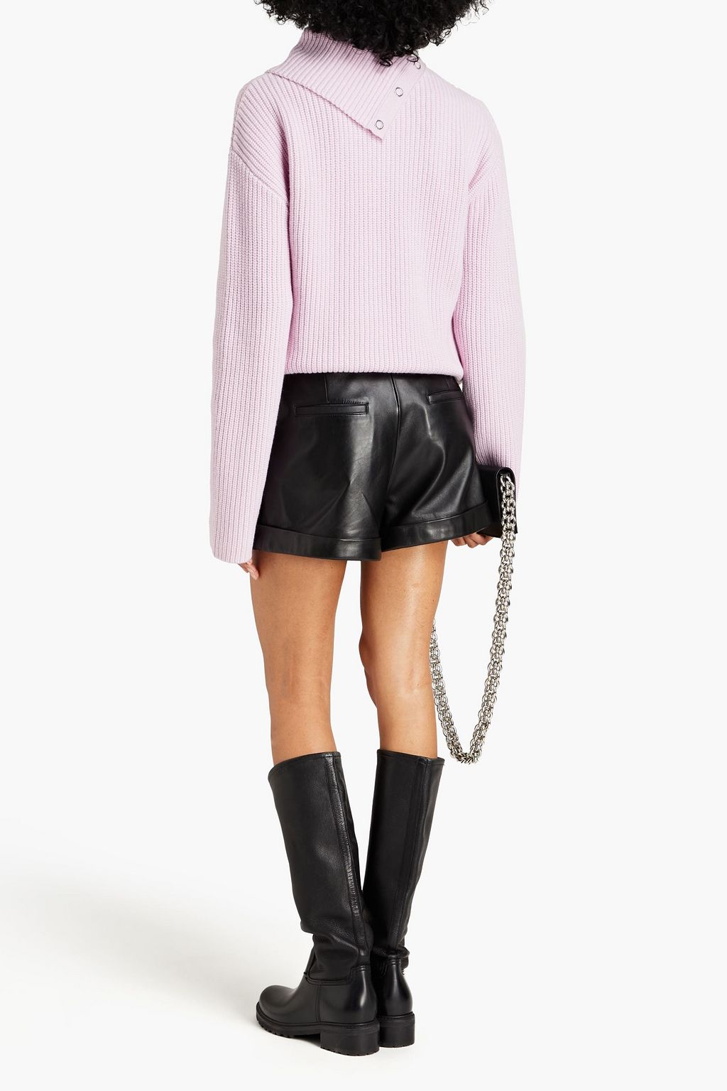 DION LEE リブ編みウール混 セーター