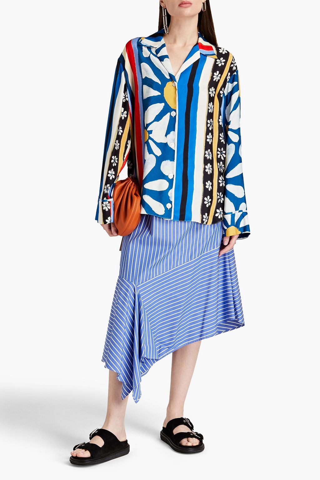 MARNI Printed jacquard shirt