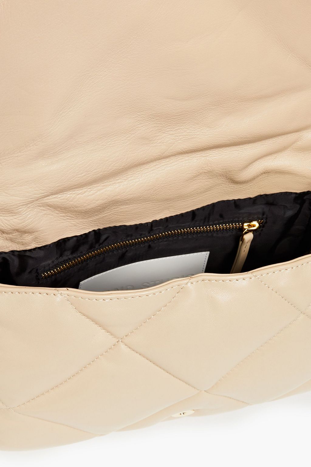 STAND STUDIO Brynnie quilted leather shoulder bag