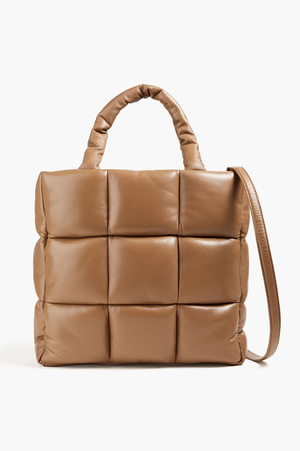 STAND STUDIO Assante quilted leather tote