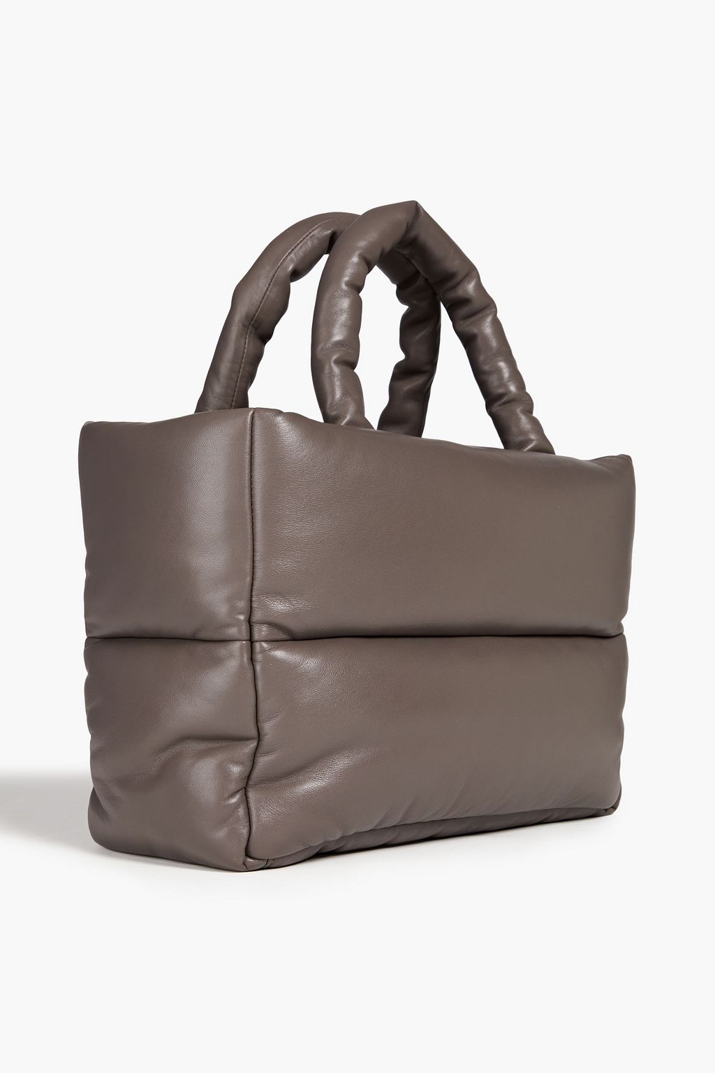 STAND STUDIO Daffy padded quilted leather tote