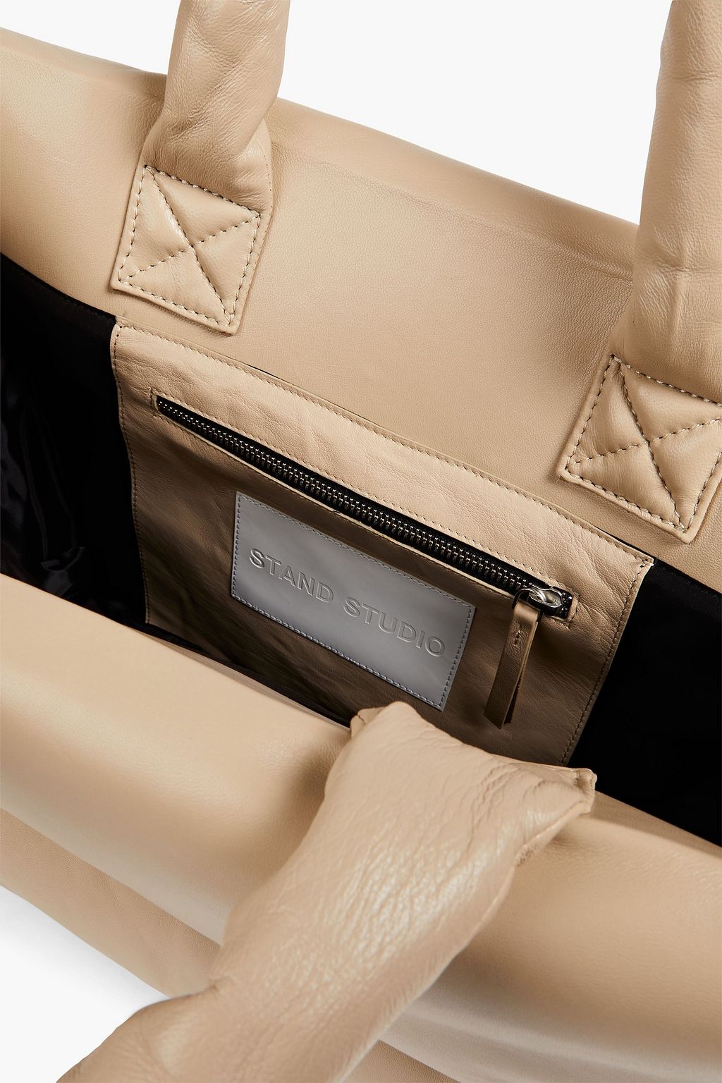 STAND STUDIO Dafne quilted leather tote