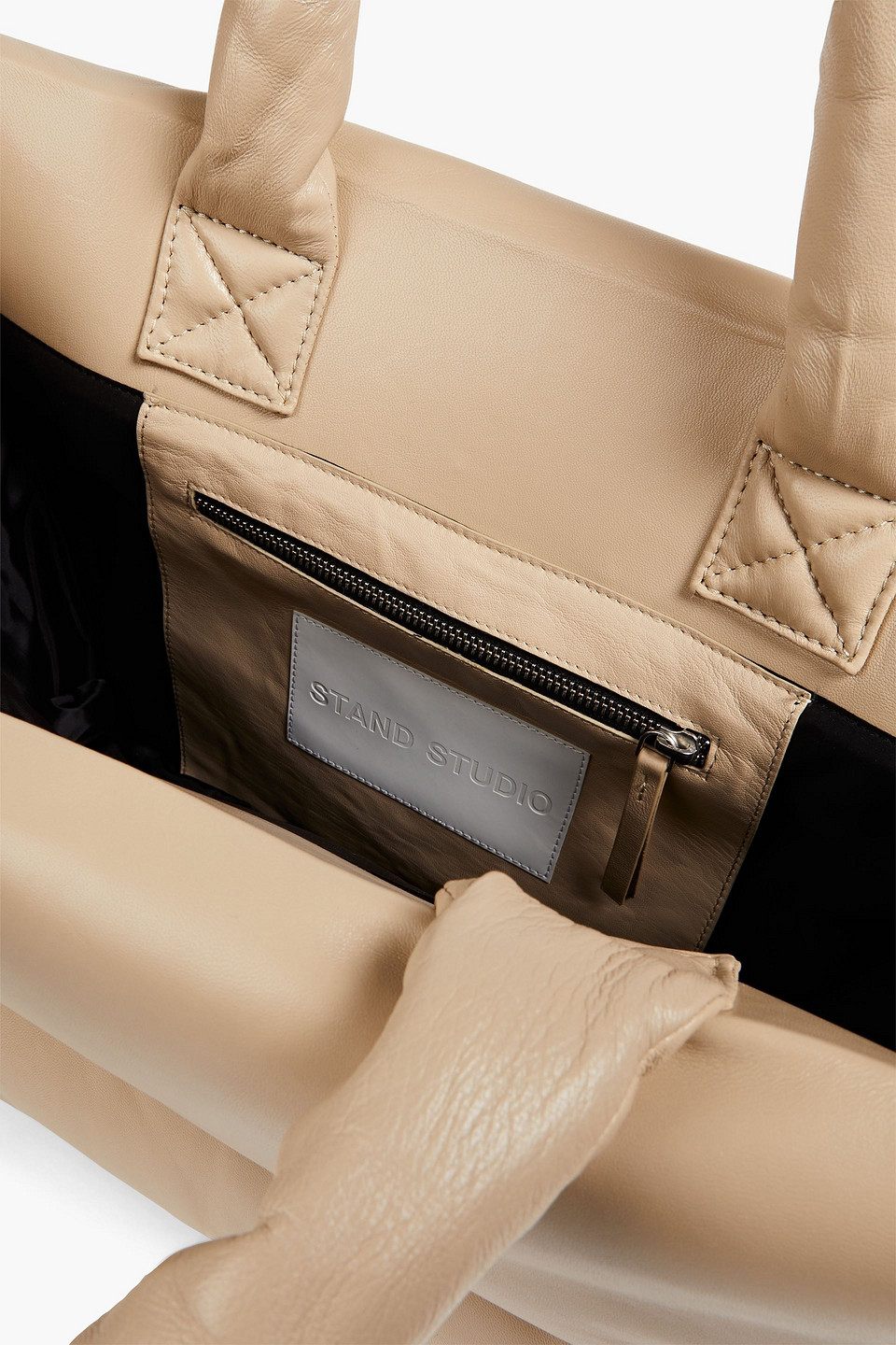 STAND STUDIO DAFNE QUILTED LEATHER TOTE