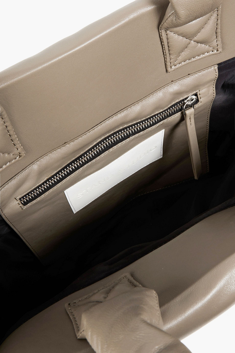 STAND STUDIO DAFNE QUILTED LEATHER TOTE