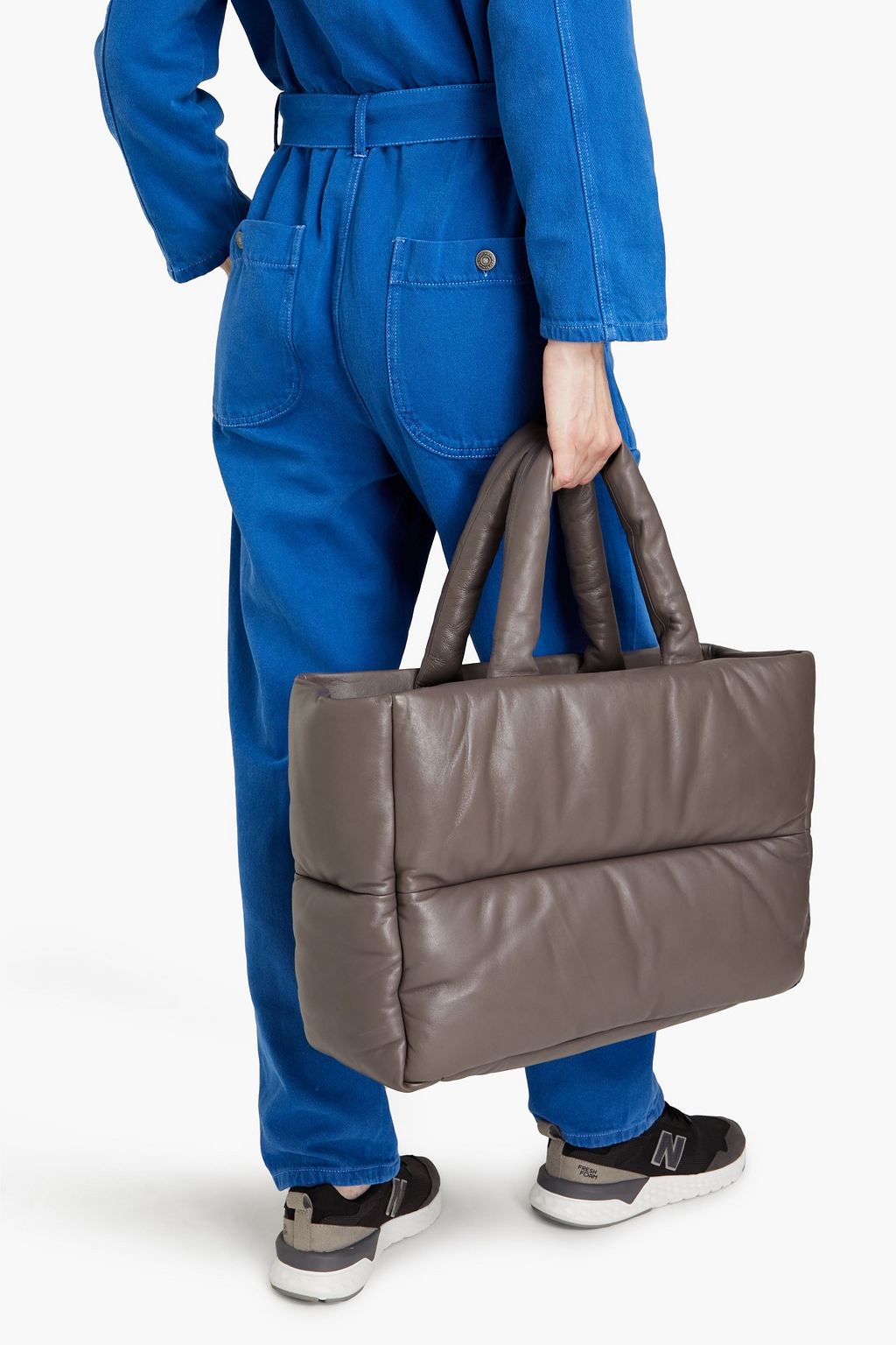 STAND STUDIO Dafne quilted leather tote