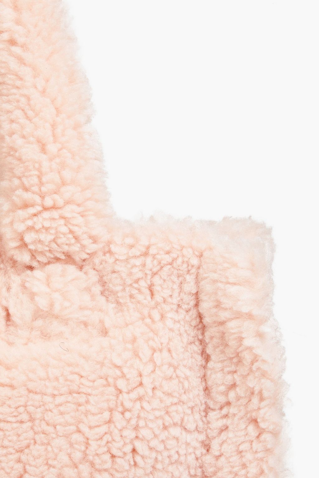 STAND STUDIO Lolita faux shearling tote