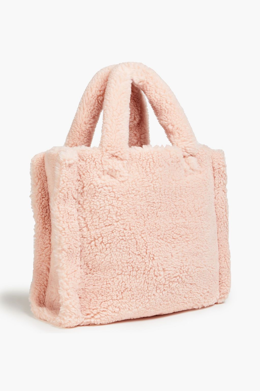 STAND STUDIO Lolita faux shearling tote