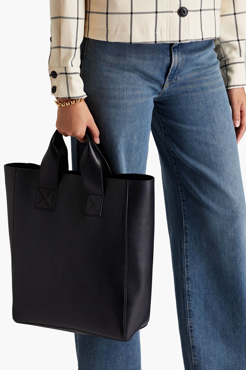 STAND STUDIO Amia leather tote