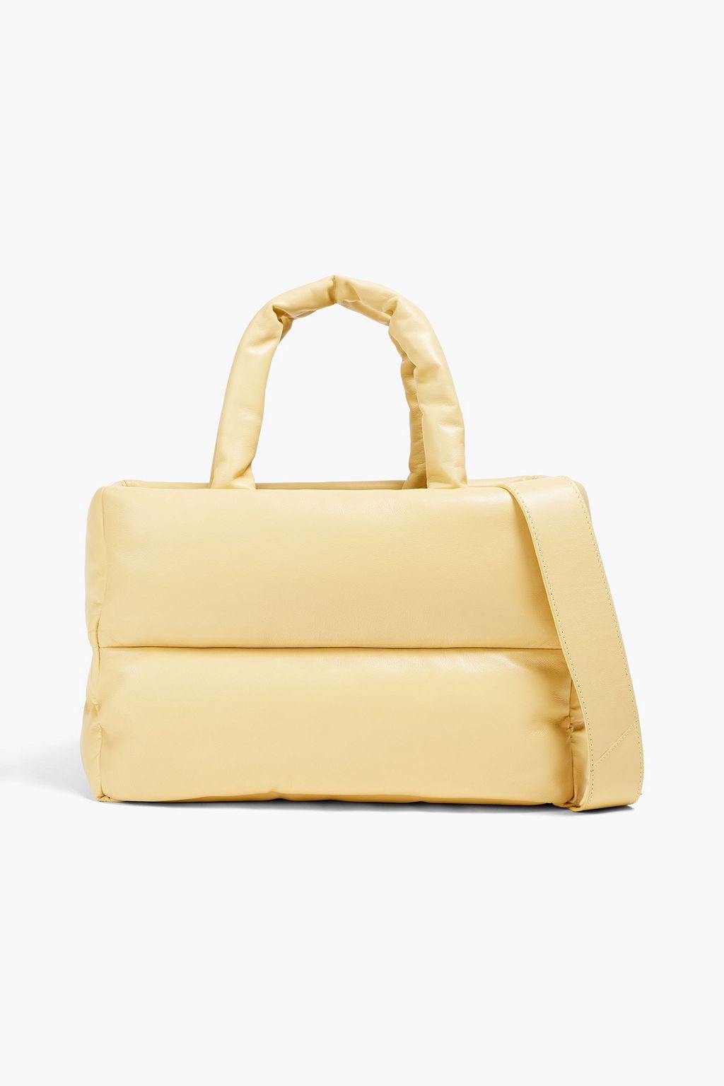 STAND STUDIO Daffy padded quilted leather tote
