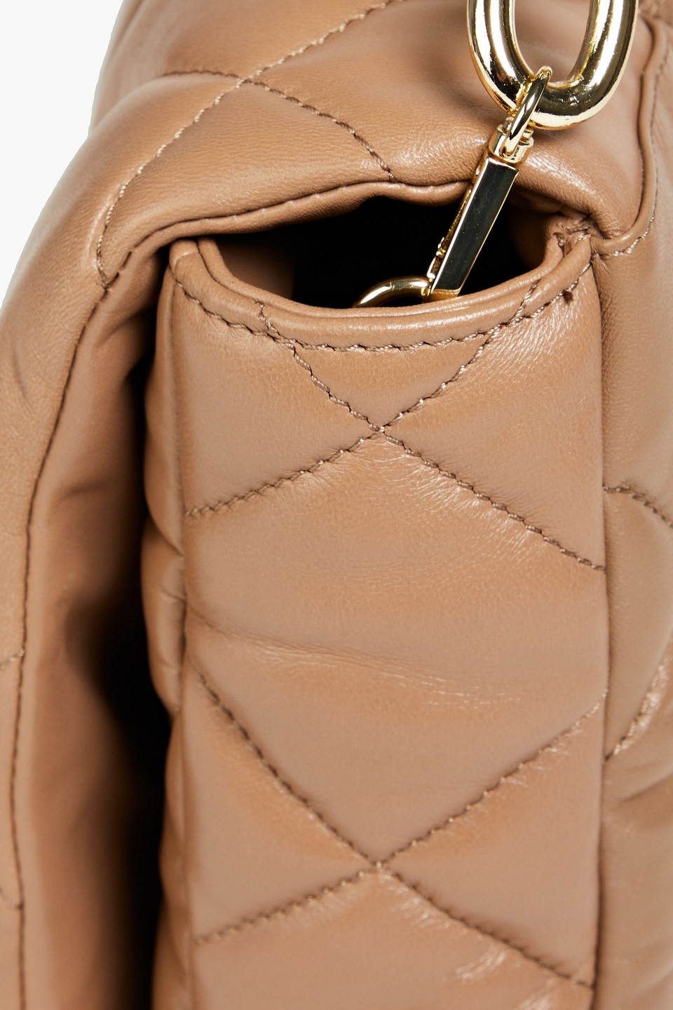 STAND STUDIO BRYNNIE QUILTED LEATHER SHOULDER BAG