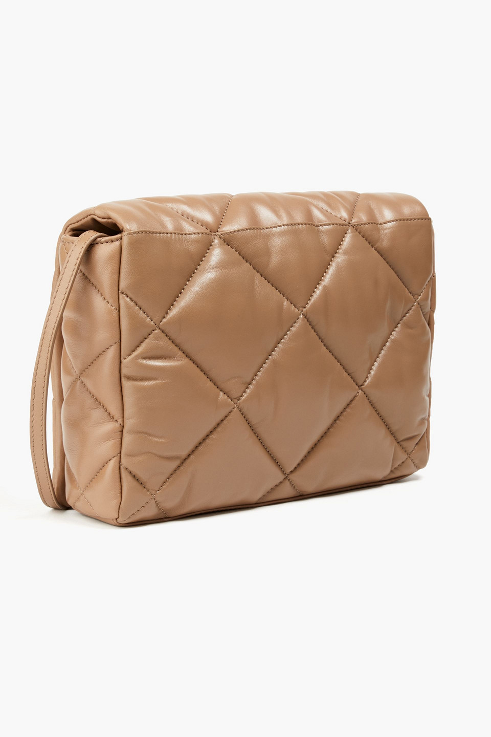 STAND STUDIO BRYNNIE QUILTED LEATHER SHOULDER BAG