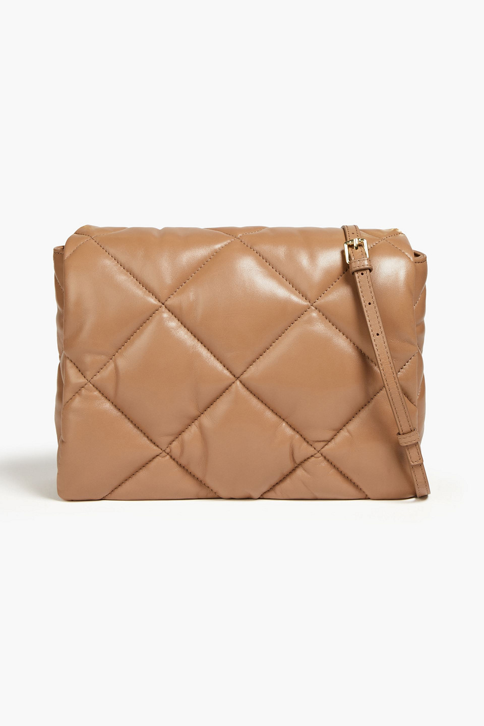 STAND STUDIO BRYNNIE QUILTED LEATHER SHOULDER BAG
