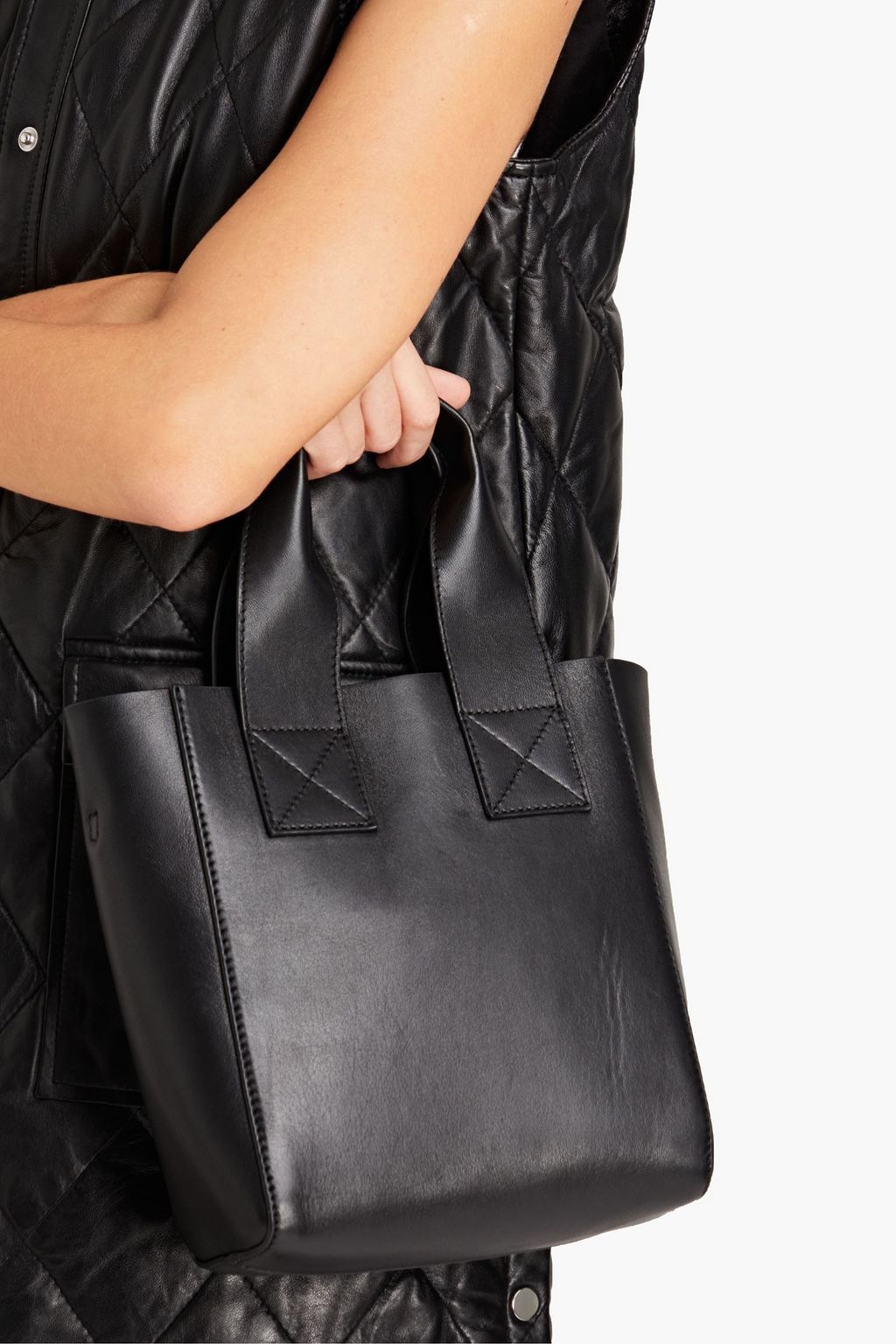 STAND STUDIO Amelia leather tote
